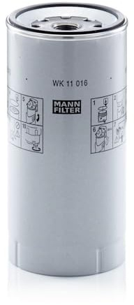 MANN-FILTER, WK 11 016 z Kraftstofffilter | Für LKW, Busse, Schutz des Kraftstoffsystems, Injektorschutz, Zuverlässige Kraftstoffversorgung, Echte OE-Technologie
