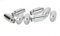Bauer/Mission 608 Center Spacer - 8er Set (1036211)