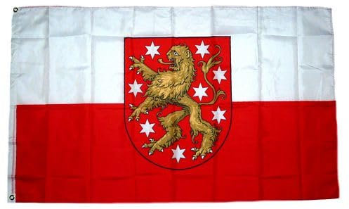 Fahne / Flagge Thüringen alt Löwe 90 x 150 cm Flaggen