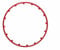 Rim Rimgz 63079 Alu-Felgenschutz 15 Zoll, Rot, 4-Teilig, Anzahl 4