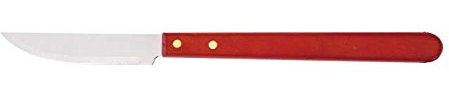 CS Kochsysteme BBQ Grillmesser mit Holzgriff, XXL, 38 cm, Klinge 14 cm, Griff 24 cm
