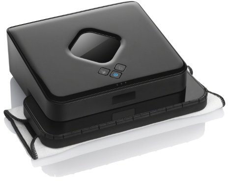 iRobot Braava 380t Hard Floor Robot Vacuum Cleaner with Wet/Dry Cleaning and Smart Mapping