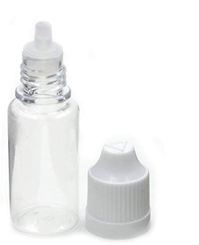 TR Tools 20 Empty Squeezable Plastic Dropper Bottle Applicator Eye Liquid Container e liquid