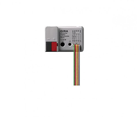 Gira 111900 Uni Tasterschnittst. 4-Fach KNX Einflächenbedienung