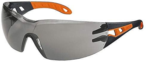 Uvex Bügelbrille pheos schwarz/orange