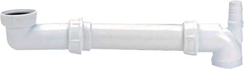 Nicoll 84569 Tubulure Sortie Arriere evier 1c 5258 0204183, Blanc