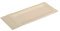 Semy papier Assiette, rectangulaire 8 x 18 Plus 3 cm, brut (lot de 100)