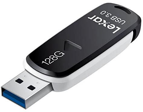 Lexar JumpDrive S37 Clé USB 3.0 128GB Noir