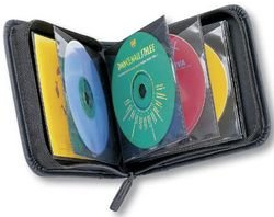 Rbnw-34 Blk/Gray Rip & Burn CD Wallet-Holds 34 Cds