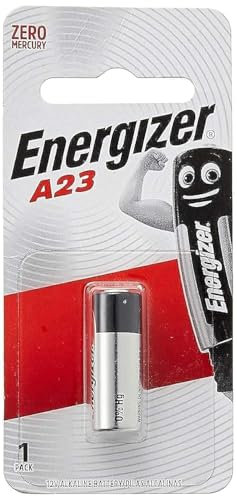 Energizer A23 23A Batteria alcalina 12 V, 2x confezioni da 1, lungo data di scadenza (data segnato)
