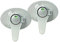 Dreambaby Ezy-Check Swivel Appliances Locks - Baby Proof Oven Safety Door Guard Latch - For Microwave Ovens, Diswashers, Washing Machine & Clothes Driers -2 Pack - Silver - Model F1104