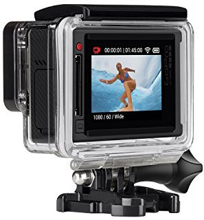 GoPro HERO4 Silver Edition Adventure Videocamera, 12 MP, 4K/15 Fps, 1080p/60 Fps, 720p/120 Fps, Wi-Fi, Bluetooth