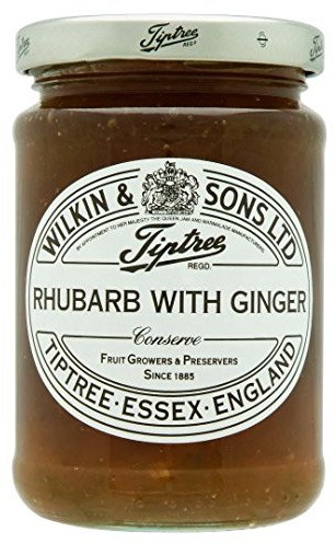 Tiptree Rhubarb & Ginger Conserve 340g (Pack of 2)