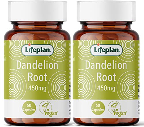 Lifeplan Dandelion Root 450mg 2 x 60 Capsules