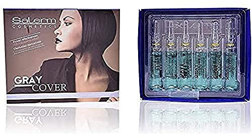 Salerm Cosmetics Gray Cover Tratamiento Capilar - 12 Unidades