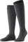 FALKE Herren Kniestrümpfe Teppich Im Schuh M Kh Wolle lang einfarbig 1 Paar, Grau Dark Grey 3070, 43-44