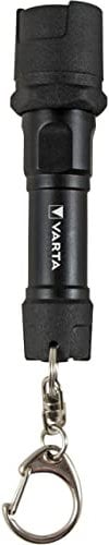 VARTA Lampe Torche LED Mini incl. 1x pile AAA, Indestructible Key Chain Light, porte-clés, lampe de poche à clé, lumière très robuste, résistant aux éclaboussures