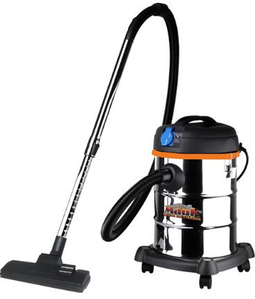 Mauk Nass-und Trockensauger 30 L 1200 W mit Werkstatteinrichtung, 1600