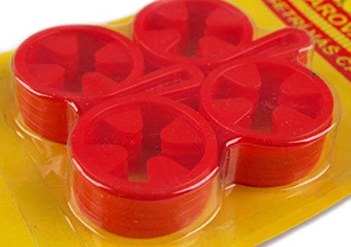 Sockenhalter Sockenclips Sockensortierer Sockenklammer Wäscheklammern Socken (rot)