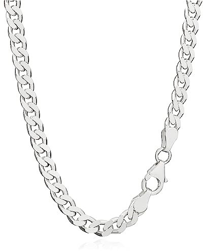 NKlaus 925 cadena de plata de ley PANZER CHAIN 60cm cadena de rey 4,70mm de ancho 32gr 1841