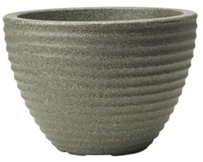 Stewart 5098063 Low Honey Pot Planter, 49 cm - Marble Green