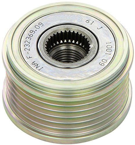 INA Generatorfreilauf Riemenscheibe Lichtmaschine 3140068D02000 5705AA 5705AS Kompatibel mit PEUGEOT 206 Schrägheck 2A/C 207 WA, WC 206 CC 2D 207 CC WD, CITROËN BERLINGO B9