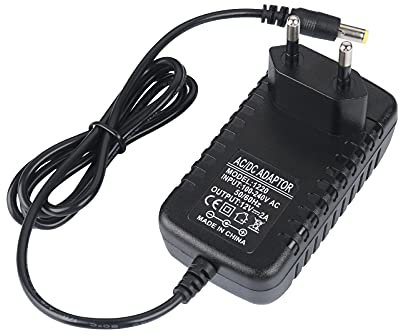 Adaptador de Tira LED RGB 12V 2A, ALED LIGHT Transformadores/ Fuente Alimentación 100-240V a DC 12V, Power Supply para Tira LED 3528/5050/5630, 12V, 24W Máximo Transformadores de Electricidad