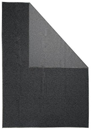 David Fussenegger - LIDO - Waffeldecke - Wohndecke - Decke - anthrazit - 140 x 200 cm