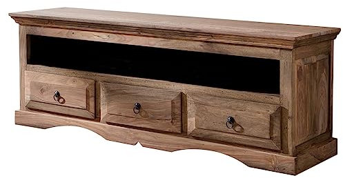 MASSIVMOEBEL24.DE Massivmöbel Kolonialstil Palisander geölt TV-Board Sheesham grau Kolonial massiv Holz Möbel LEEDS #43