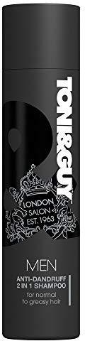 Toni & Guy Anti-Dandruff with mineral extract 2 in 1 Shampoo for dry and itchy scalp 250 ml