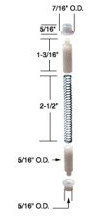 CRL Storm Door Hinge Pins by CR Laurence