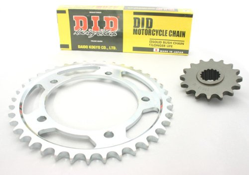 Kettensatz Yamaha DT 125 RE, 2004-2006, Typ DE06, DID (Standard) verstärkt