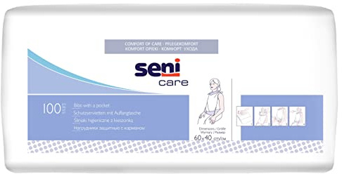 Seni Lätzchen mit Tasche von RECUEIL 40 x 60 cm Pack 100