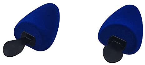 DELFA Samty Schuhspanner Schuhformer Schuhstrecker aus Schaumstoff mit Viskoseflock für ovale Form, für Damenschuhe