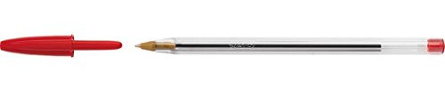 Bic Cristal Stylo bille-Rouge-Lot de 50