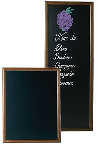 Contacto Schreibtafel, 56x120cm, nuss