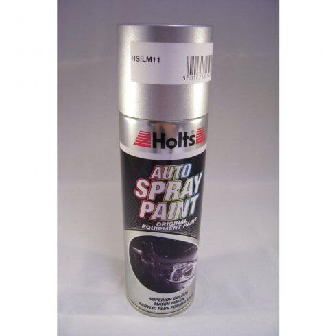 Holts HSILM11 Paint Match Pro 300ml Aerosol Spray Can Silver Metallic Colour