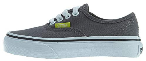 Vans Authentic, Unisex-Kinder Sneakers, Grau (pop/pewter/lime Punch), 29 EU