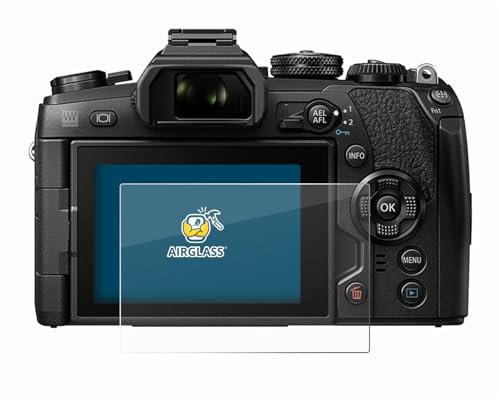 BROTECT Schutzglas für Olympus OM-D E-M1 Mark II/Mark III Schutzfolie Made in Germany Panzer Folie Glas Displayschutz [ 9H, Anti-Fingerprint]