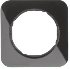 Hager R.1 – Framework R1 1 Element Black Gloss