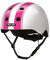 Melon Fahrradhelm »Double Pink White« für Damen, Herren und Kinder | Leichter & sicherer urbaner Cityhelm mit Magnetverschluss, individuell anpassbar in weiß, rosa | Größe XXS-S (46–52cm)