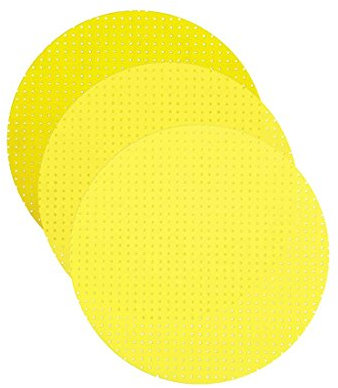 RETOL disques abrasifs auto-agrippants, 225 mm, G220, p. ponceuses à plâtre, corindon supérieur blanc (Lot de 25)