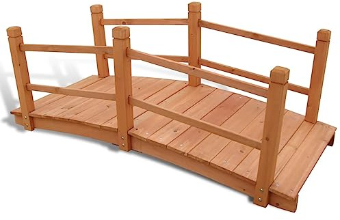 vidaXL Gartenbrücke 140x60x56 cm