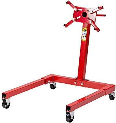 DEMA Motorständer XL – Motorhalter, Motormontagebock, Motor-Montagebock – Tragkraft 570 kg, robust, langlebig – für Werkstatt, KFZ, Auto, Heimwerker, Reparatur, Motorenmontage