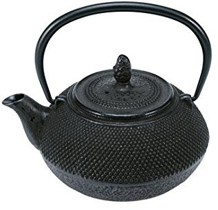 Beka 16409164 Teekessel Gusseisen Mini Ceylon 0,6 L, schwarz
