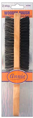 2 Way Club Brush (100% Boar/ Rinforced Bristle) 2072