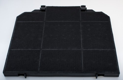 daniplus© Aktivkohlefilter, Kohlefilter 285x245mm Ersatz für AEG Electrolux Juno 50290661003, EFF72, EHFC 72