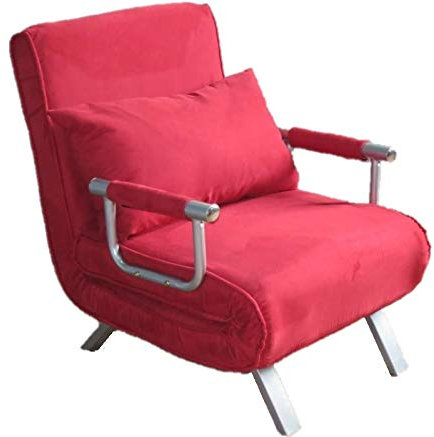 ITALFROM Sofa Bed Rot 67x69x83h DIVANETTI Sofa, 1 Person, Metall, Farblich Sortiert