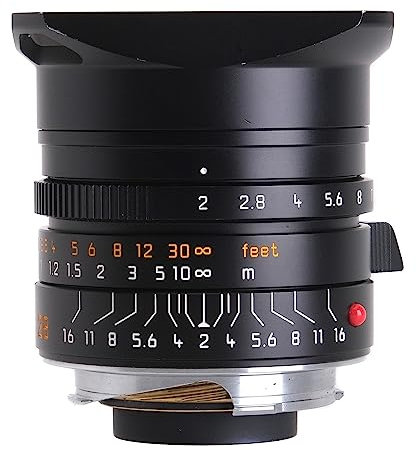Leica M 28 mm f/2 Lente asférica Summicron – Negro