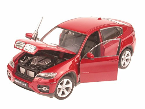 Welly BMW e71 X6 rot Modellauto 24004 1:24